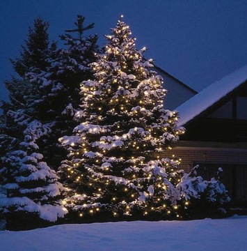 Елочные гирлянды 300 LED WARM WHITE