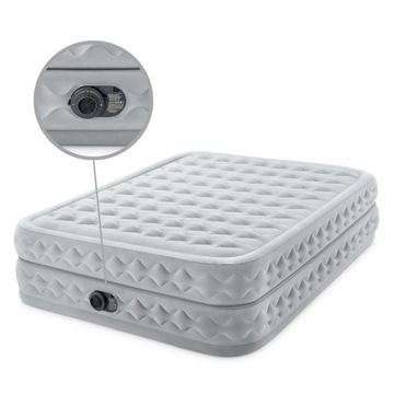 MATERAC DMUCHANY WELUROWY Z POMPKĄ INTEX 64490
