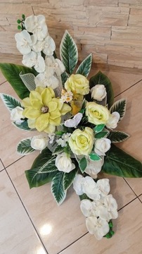 Цветы Украшение могилы на кладбище НАБОР букета