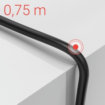 Hama USB C — КАБЕЛЬ micro USB 0,75 м, черный