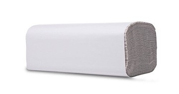 RĘCZNIKI PAPIEROWE ZZ SZARE SKŁADANE(200)RED PLAST