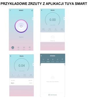 ZEWNĘTRZNE INTELIGENTNE GNIAZDO ELEKTRYCZNE Wi-Fi Tuya Smart HERMETYCZNE