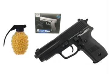 PISTOLET BRONI GLOCK CIĘŻKI PLASTIK v22 500 KULEK GRATIS