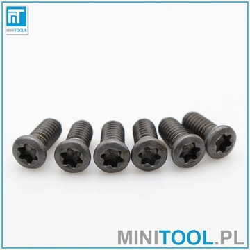 Śruba M2x6 TORX do narzędzi CNC klasa 12,9