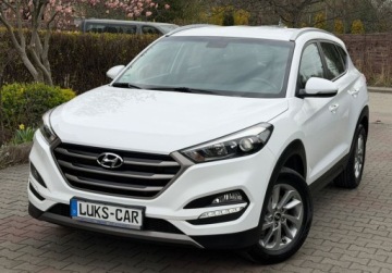 Hyundai Tucson III SUV 1.6 GDI 132KM 2016 Hyundai Tucson 1,6 132KM Navi Climatronic Serwis Bezwypadkowy Dla wymagaja