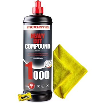 MENZERNA HCC 1000 AGRESYWNA pasta polerska 1L