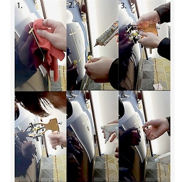 НАБОР ДЛЯ ВЫДЕРЖИВАНИЯ ВМЯТИН НА КУЗОВЕ, ДЛЯ УДАЛЕНИЯ ВМЯТИН, БОЛЬШОЙ НАБОР, 42 шт.