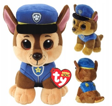 Chase maskotka Psi Patrol policjant pluszak 15 cm