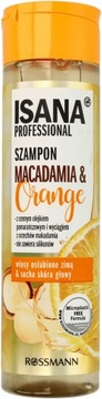 ISANA SZAMPON DO WŁOSÓW MACADAMIA I POMARAŃCZA