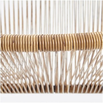 Стул в стиле бохо для гостиной BARI из натурального ротанга