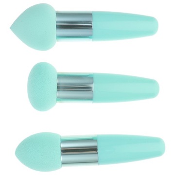 Beauty Pen Suchy Mokry Pędzel Kosmetyczny Podkład 3 Szt