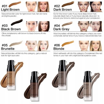 SACE LADY Гель-краска для бровей водостойкий макияж S