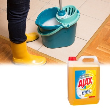 AJAX FLOOR LIQUID 5л Сода+Лимон УНИВЕРСАЛЬНАЯ ЖИДКОСТЬ