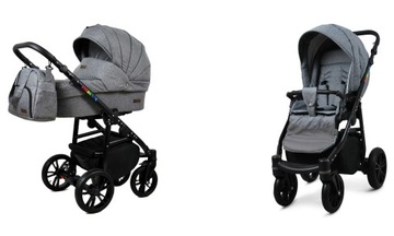 Wózek dziecięcy głęboki spacerowy BabyLux COLORLUX