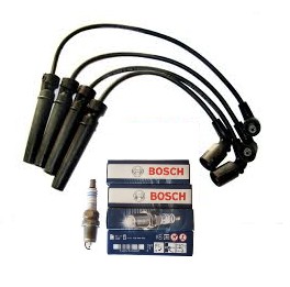 PRZEWODY ZAPŁONOWE+ŚWIECE LANOS DOHC 1.5 1.6 16V