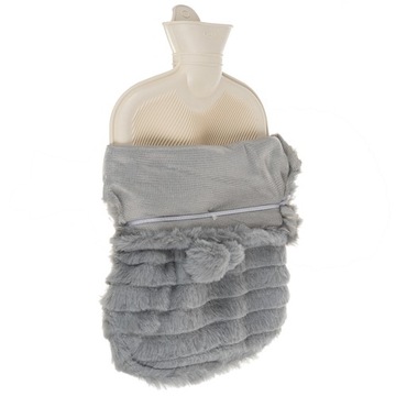 ПЛЮШЕВЫЙ РЕЗИНОВЫЙ НАГРЕВАТЕЛЬ В ПЛЮШЕВОМ КРЫШКЕ, 2000 МЛ