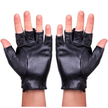 КОЖАНЫЕ ПЕРЧАТКИ МУЖСКИЕ БЕЗ ПАЛЬЦЕВ