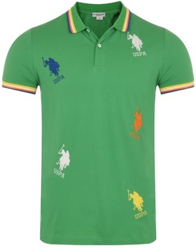 U.S. POLO ASSN. MĘSKA KOSZULKA POLO FERY 197 65119 41029 342 MĘSKA POLÓWKA