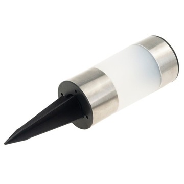 САДОВАЯ ЛАМПА 3 ШТ./КОМПЛ. СВЕТОДИОДНАЯ СОЛНЕЧНАЯ СОЛНЕЧНАЯ СТОЙКА INOX С ЗЕМНЫМ ПРИВОДОМ