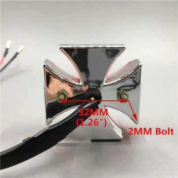 МОТОЦИКЛ ЛАМПА КРЕЙСЕР ЧОППЕР MALTANS CROSS