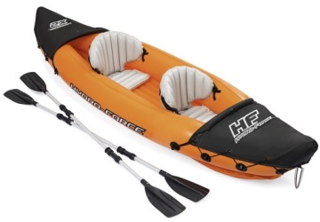 Bestway Lite Rapid 2-местная надувная байдарка, 321 см, насос + весла