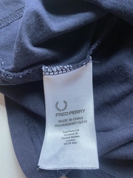 FRED PERRY ORYGINAL T SHIRT z kieszonką XXL