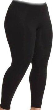 LEGGINSY GETRY CZARNY BAWEŁNA OCIEPLANE r.XL-XXL