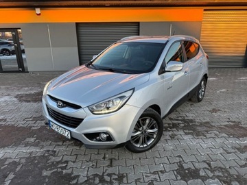 Hyundai ix35 SUV Facelifting 1.7 CRDi 115KM 2014 Hyundai ix35 Lift Ledy Alu Skora Navi Kamera Serwis Gwarancja 1.7 Diesel
