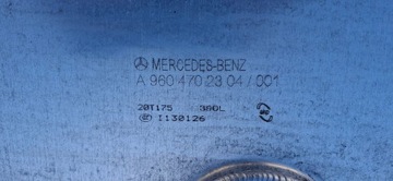 MERCEDES ACTROS MP4 NÁDRŽ PALIVA 390L A9604702304