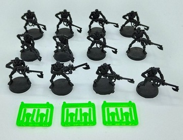 Warhammer 40k Necron Warriors zestaw 12 figurek