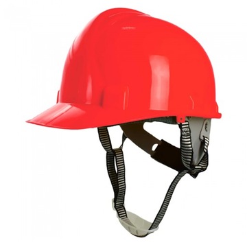 KASK ROBOCZY HEŁM OCHRONNY BHP REGULOWANY WYSOKOŚCIOWY LEKKI czerwony
