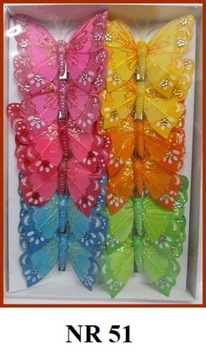 БАБОЧКИ-бабочки ИСКУССТВЕННЫЕ УКРАШЕНИЯ для ШТОР 16 дизайнов!