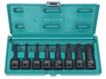 JONNESWAY KLUCZE TORX UDAROWE TX 1/2 8 SZT. ZESTAW