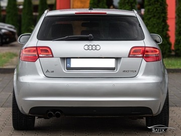 Audi A3 8P Hatchback 3d 2.0 TDI CR 140KM 2010 Audi A3 Sportback Lift 2.0TDI 140KM Automat Skóra Led Koła 18 Łopatki Xenon, zdjęcie 11