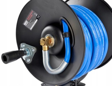PRZEWÓD PNEUMATYCZNY NA ZWIJAKU WĄŻ NA BĘBNIE 15M