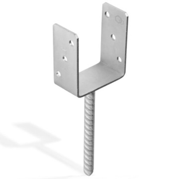 Бетонный столбчатый фундамент типа У ПС 140, горячеоцинкованный