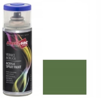 SPRAY ZIELONY LAKIER AKRYLOWY ZIELONY SELEDYNOWY GROSZKOWY RAL6011