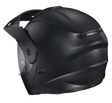 HJC C80 Flat Черный полнолицевой шлем с козырьком L РАСПРОДАЖА