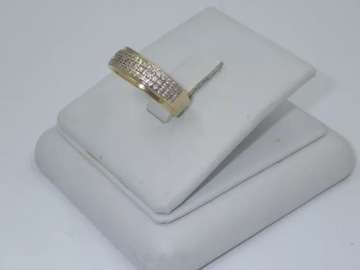 КОЛЬЦО С ЦИРКОНИЕМ ЗОЛОТО 585 2.49Г R16