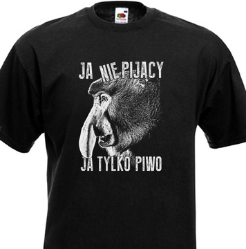 koszulka śmieszna świnia zoo rekin byk dzik małpa ryby jaja panda miś WZORY