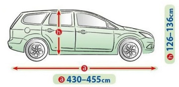 Брезентовый чехол на универсал Ford FOCUS I II