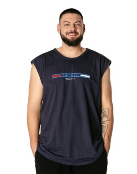 Koszulka Męska Bez Rękawów Bokserka Rambo Podkoszulek Tank Top 3020-3 r 9XL