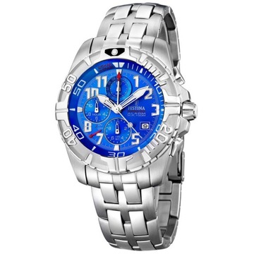 Zegarek Męski Festina F16095-1 srebrny bransoleta