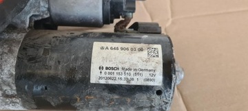 MERCEDES A TŘÍDA W176 B W246 CDI STARTÉR