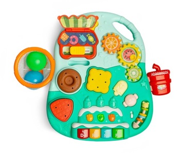 ОБРАЗОВАТЕЛЬНЫЙ СТОЛ-КАЧАЛ-САМОКАТ 5 в 1 TOYZ