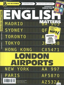English Matters 98/2023 LONDON AIRPORTS