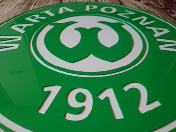 Варта Познань Герб на стене, подарок на день рождения, подарок на именины мужу, парню