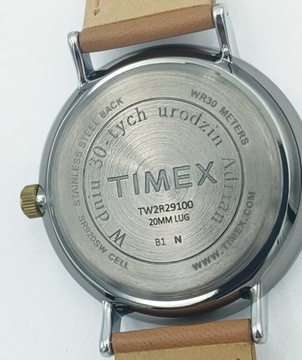 Czarny zegarek męski Timex Expedition na pasku TW4B14200 INDIGLO + Grawer