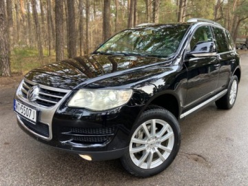 Volkswagen Touareg I 3.0 TDI 225KM 2007 Volkswagen Touareg Volkswagen Touareg 3.0TDI V6 4x4 Jasne Skory Super Kond