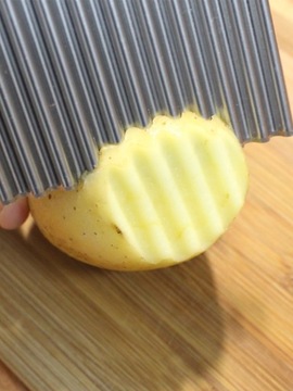 ГОФРИРОВАННЫЙ НОЖ ДЛЯ КАРТОФЕЛЯ ФРИ, ОВОЩОРЕЗКА